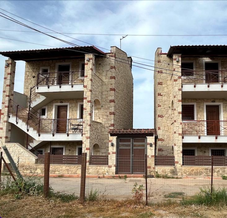 Stone House In Afytos Lägenhet Exteriör bild